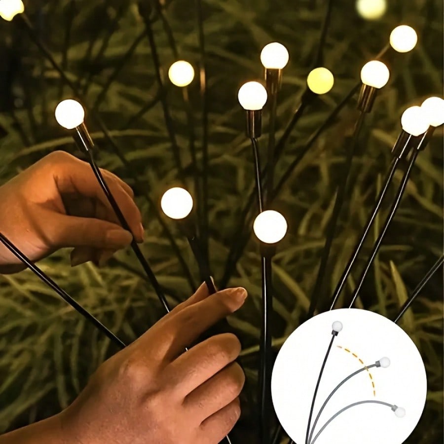 Solar Firefly Garden Lights (4 or 8 Pack)
